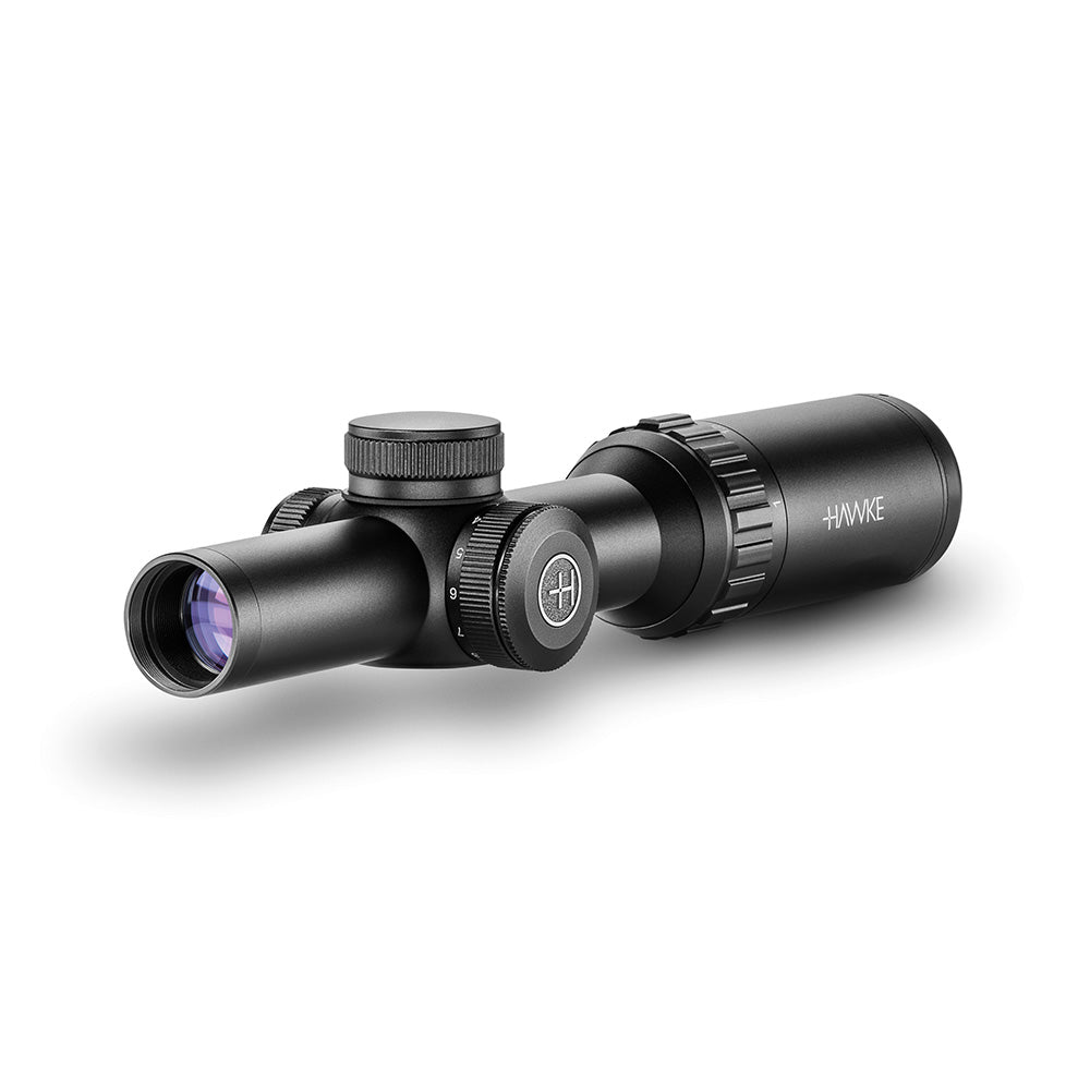 Hawke Vantage 1-4x20, riktm L4A Fiber Dot belyst 1" tub