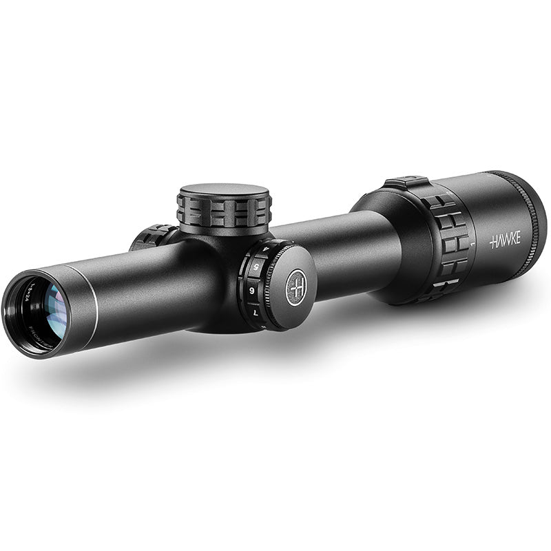 Hawke Frontier 30 FD 1-8x24 LRX Tactical FD belyst