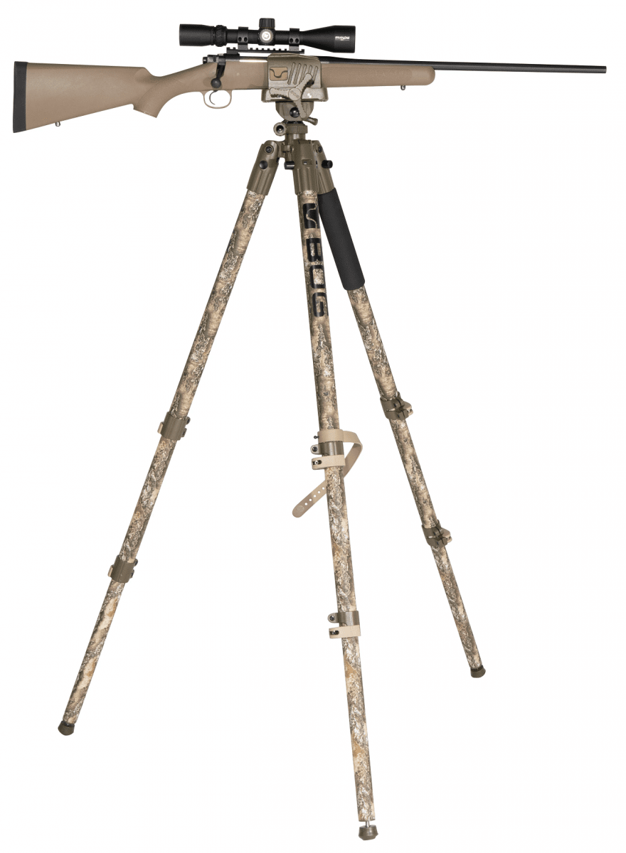 Bog Death Grip Clamping Tripod aluminium Realtree Camo (bild 3)