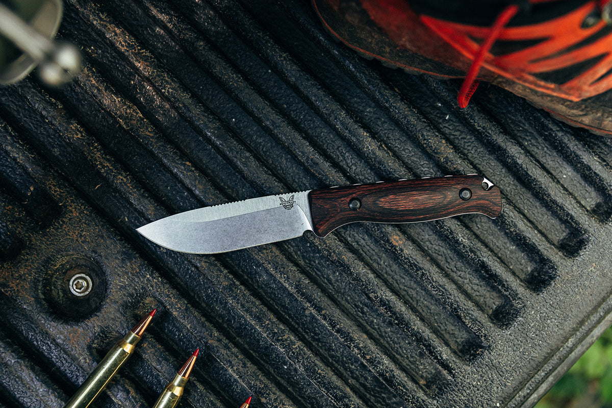 BENCHMADE 15002: SADDLE MOUNTAIN SKINNER W WOOD HANDLE (bild 5)