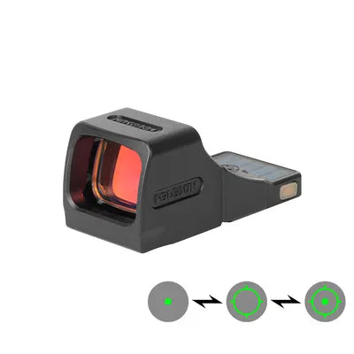 HOLOSUN SCS, Aluminum/Solar/Circle Dot/Green/MP2 (bild 1)