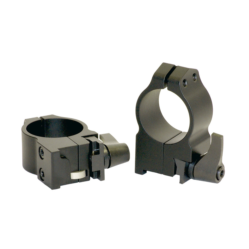 Warne Maxima stålringar QD för Ruger 77 1"