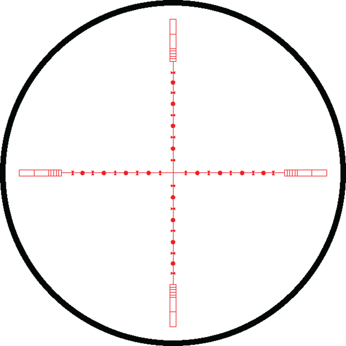 Hawke Sidewinder FFP, 4-16x50 SF, riktm. Half Mil belyst