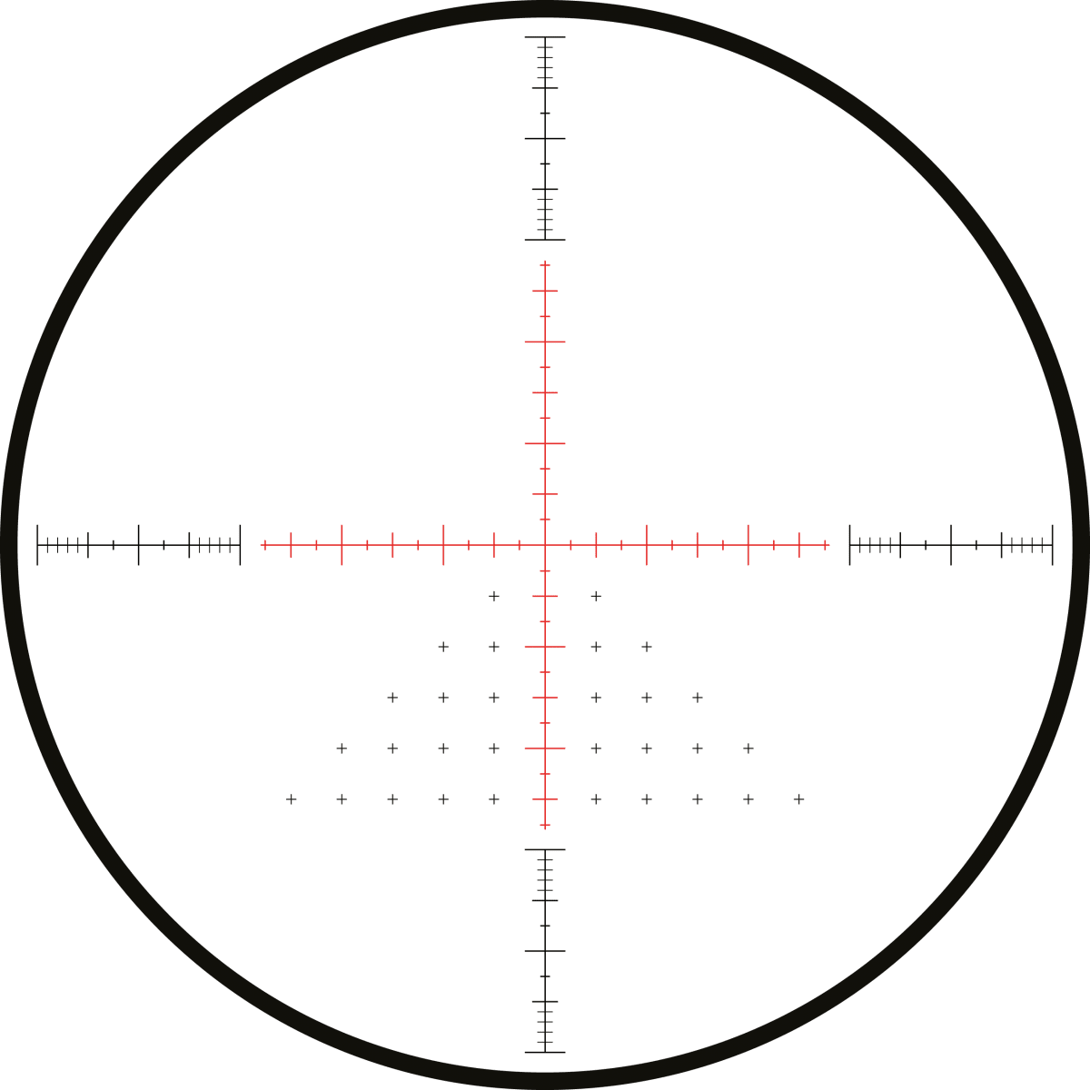 Hawke Sidewinder 30, 6,5-20x44 SF, riktm. 1/2 Mil-Dot belyst