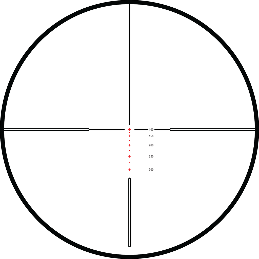 Hawke Vantage 4-12X40 AO, riktm Rimfire .22 WMR belyst