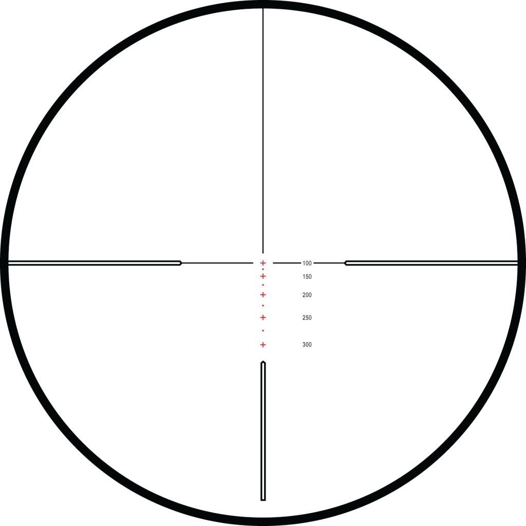 Hawke Vantage 4-12X40 AO, riktm Rimfire .22 WMR belyst