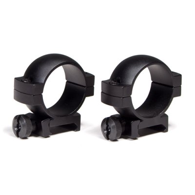 Hunter aluminiumringar för Weaver 30mm låga höjd 4mm