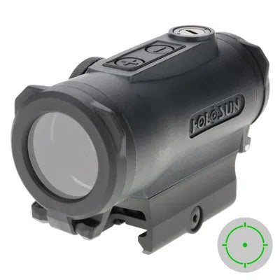 HOLOSUN 530, Green Circle Dot/QD/Titanium (bild 1)
