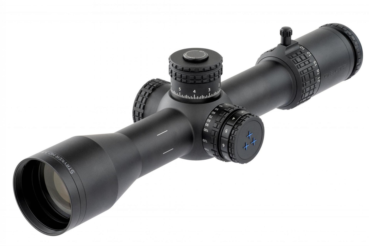 Stryker HD 3,5-21x44 FFP DLR-3 MIL Belyst Kikarsikte