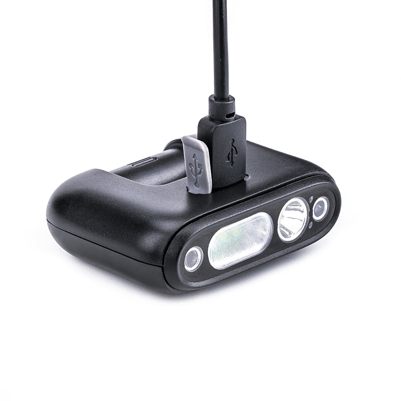 Nextorch UT30 multilampa (pann-,cykel-, hjälm, mm) vit 320 lm & röd led (bild 5)