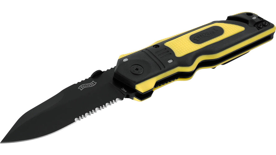 WALTHER EMERGENCY RESCUE KNIFE YELLOW (bild 2)