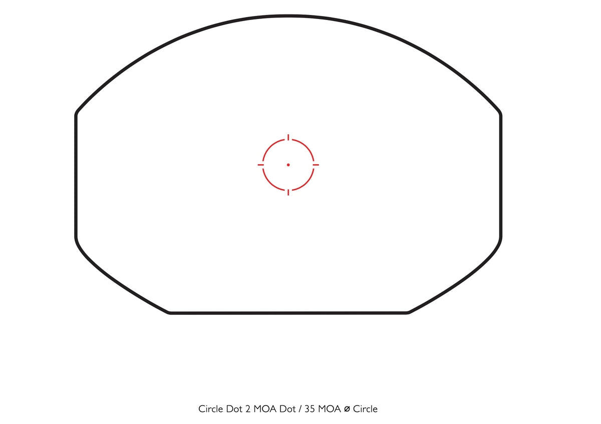 Hawke Reflexsikte, Circle Dot ,Weavermount
