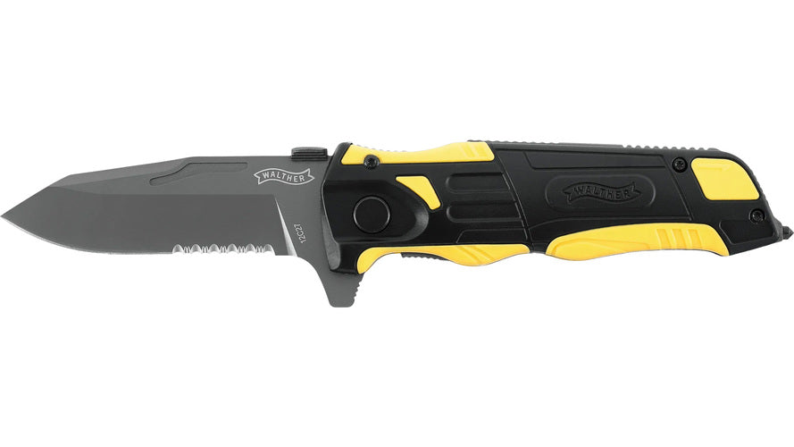 WALTHER RESCUE KNIFE, YELLOW