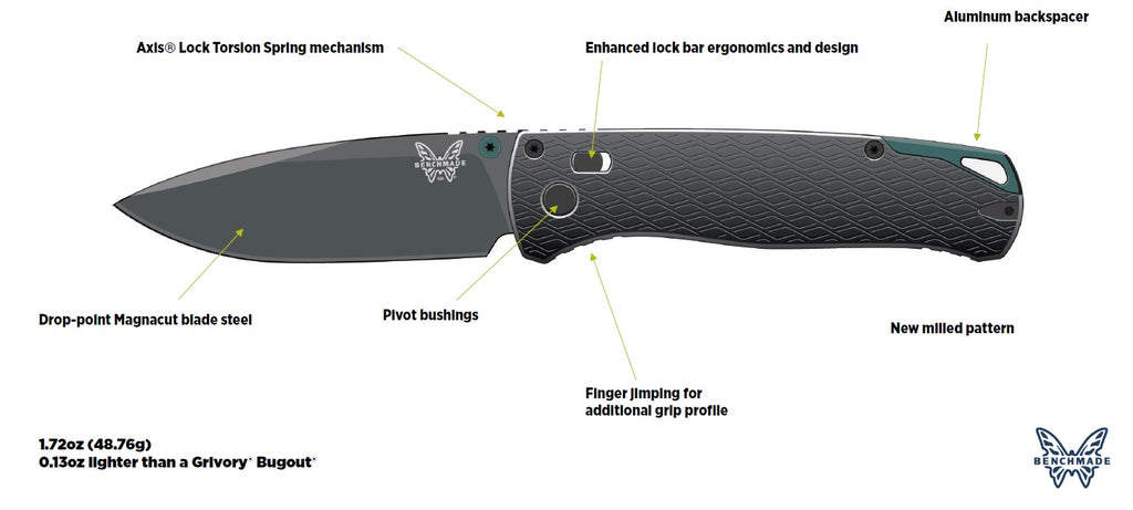 BENCHMADE 534BK BUGOUT® VAPYR™ (bild 11)