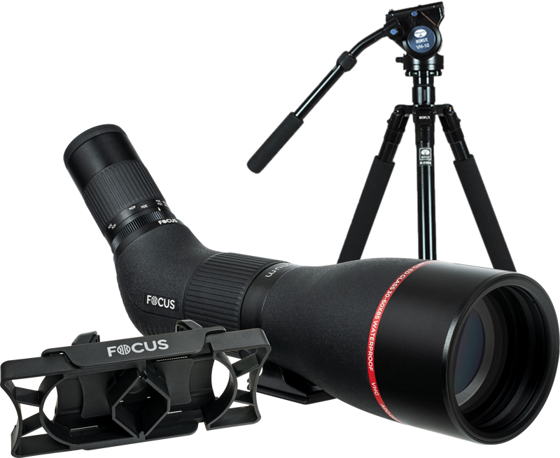 Focus Sport Optics Kit Focus Optimum 30-60x85 V2 v Sirui R2004+VH10 + Digi ad