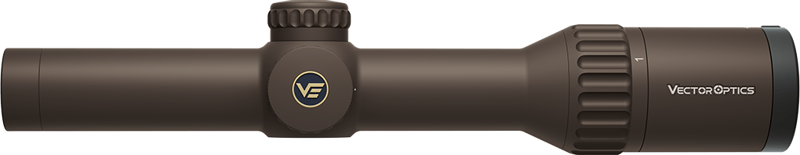 Vector Optics Continental x6 1-6x24 Coyote FDE HD SFP Hunting Scope (bild 2)