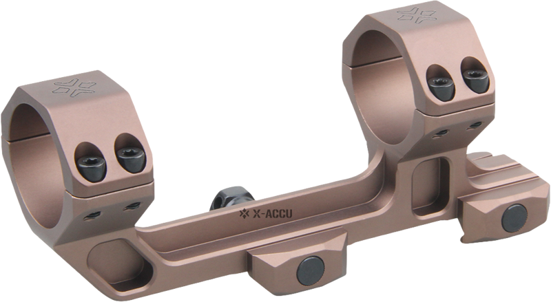 Vector Optics 30mm 1-Piece Extended Picatinny AR Mount Coyote FDE 20MOA (bild 2)