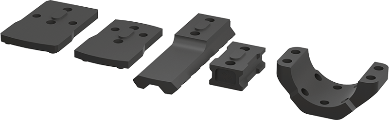 Vector Optics X-Accu 30mm Mount Assembly Kit 4 Holes (bild 3)