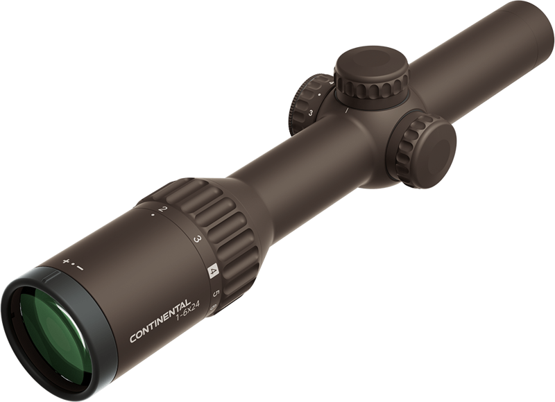 Vector Optics Continental x6 1-6x24 Coyote FDE HD SFP Hunting Scope (bild 4)