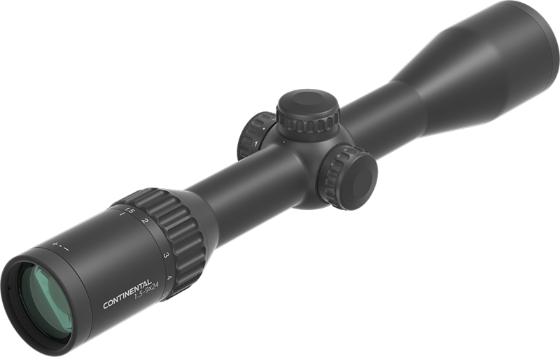 Vector Optics Continental x6 1.5-9x42 G4 HD SFP Hunting Scope (bild 4)
