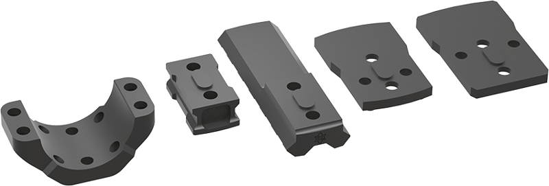 Vector Optics X-Accu 30mm Mount Assembly Kit 4 Holes (bild 4)