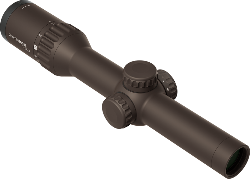 Vector Optics Continental x6 1-6x24 Coyote FDE HD SFP Hunting Scope (bild 5)