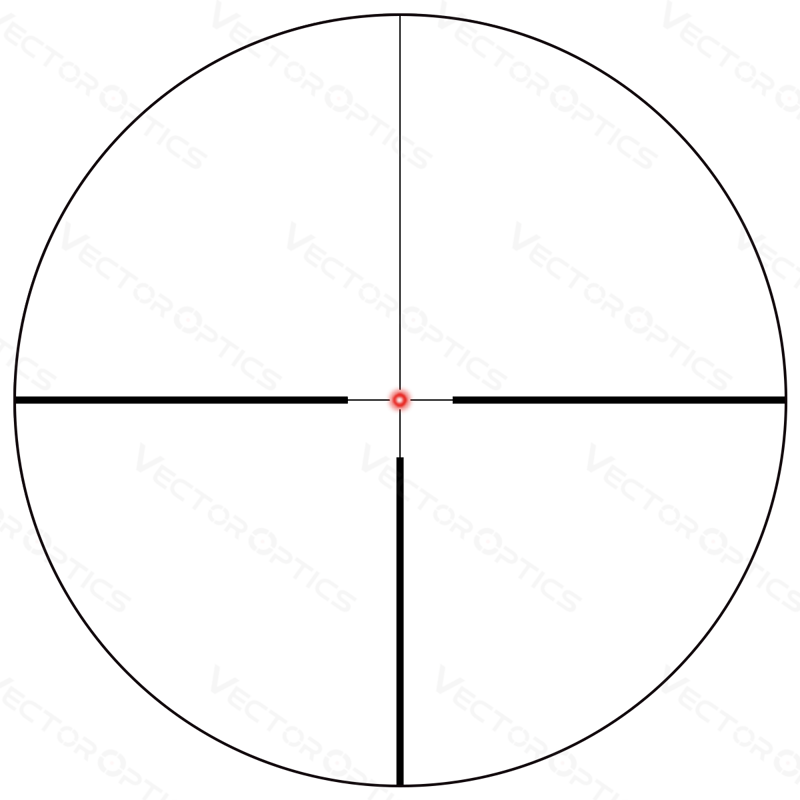 Vector Optics Continental x6 1-6x24 Fiber HD SFP Hunting Scope (bild 8)