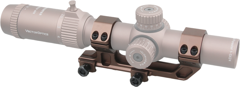 Vector Optics 30mm 1-Piece Extended Picatinny AR Mount Coyote FDE 20MOA (bild 8)