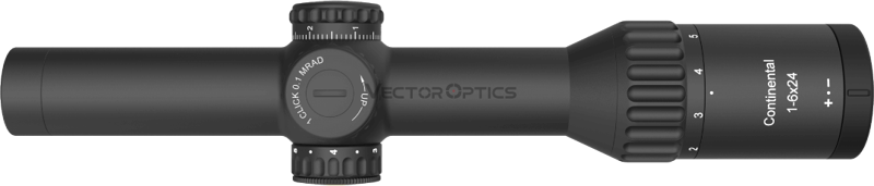 Vector Optics Continental x6 1-6x24i Fiber HD SFP Tactical Scope (bild 6)