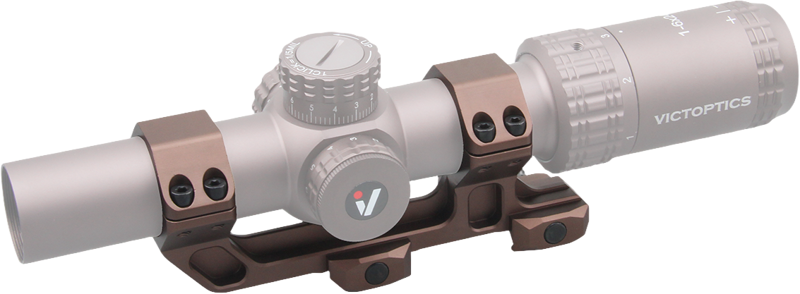 Vector Optics 30mm 1-Piece Extended Picatinny AR Mount Coyote FDE 20MOA (bild 9)