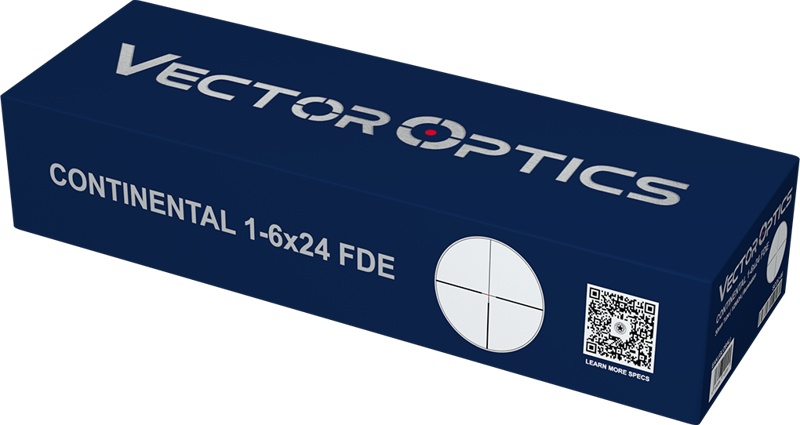 Vector Optics Continental x6 1-6x24 Coyote FDE HD SFP Hunting Scope (bild 9)