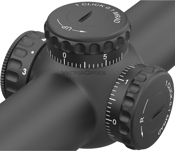 Vector Optics Continental x6 1-6x24i Fiber HD SFP Tactical Scope (bild 7)