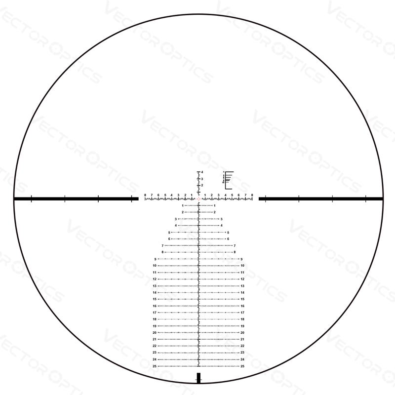 Vector Optics Continental x6 4-24x56 VEC-MBR HD FFP Scope (bild 10)