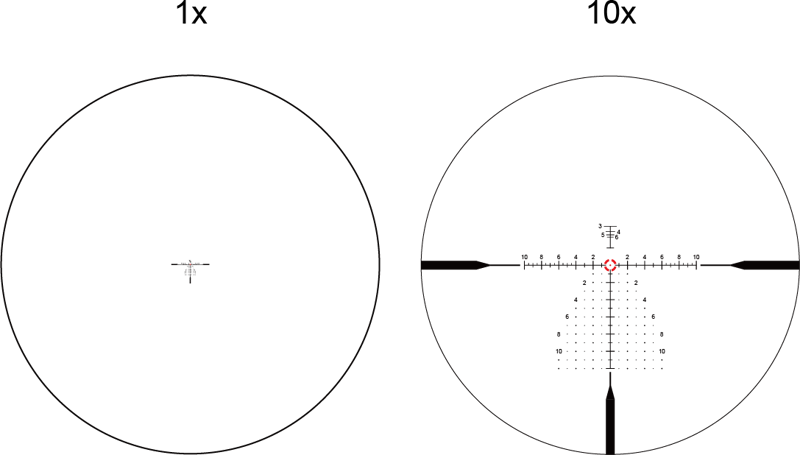 Vector Optics Continental x10 1-10x28 ED RAR2 FFP Scope (bild 9)