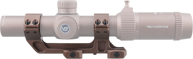 Vector Optics 30mm 1-Piece Extended Picatinny AR Mount Coyote FDE 20MOA (bild 10)