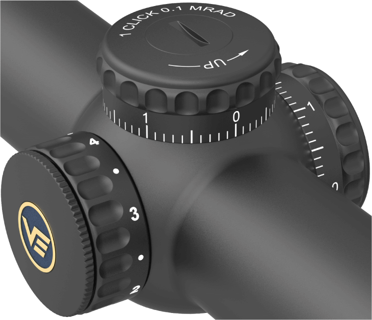Vector Optics Continental x6 1-6x24i Fiber HD SFP Tactical Scope (bild 8)