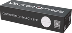 Vector Optics Continental x6 2-12x44 CTR HD FFP Scope (bild 10)