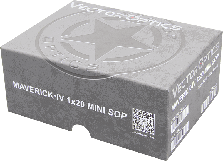 Vector Optics Maverick-IV 1x20 Mini SOP Red Dot Sight (bild 13)