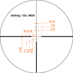 Vector Optics Continental x6 2-12x50 G4 HD SFP Hunting Scope (bild 19)