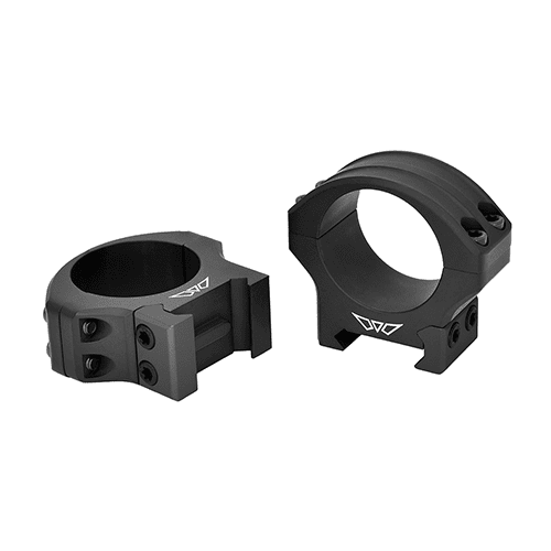 Warne Hyperlite MagnaFusionringar för Weaver 30 mm – lättviktsringar i aluminium