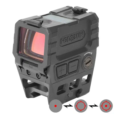 HOLOSUN AEMS, 7075 Aluminum/Solar/Circle Dot/Red (bild 1)