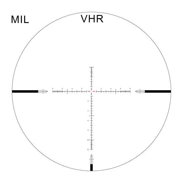 Arken Optics SH-4J 6-24x50 FFP VHR MIL Belyst Kikarsikte (bild 2)
