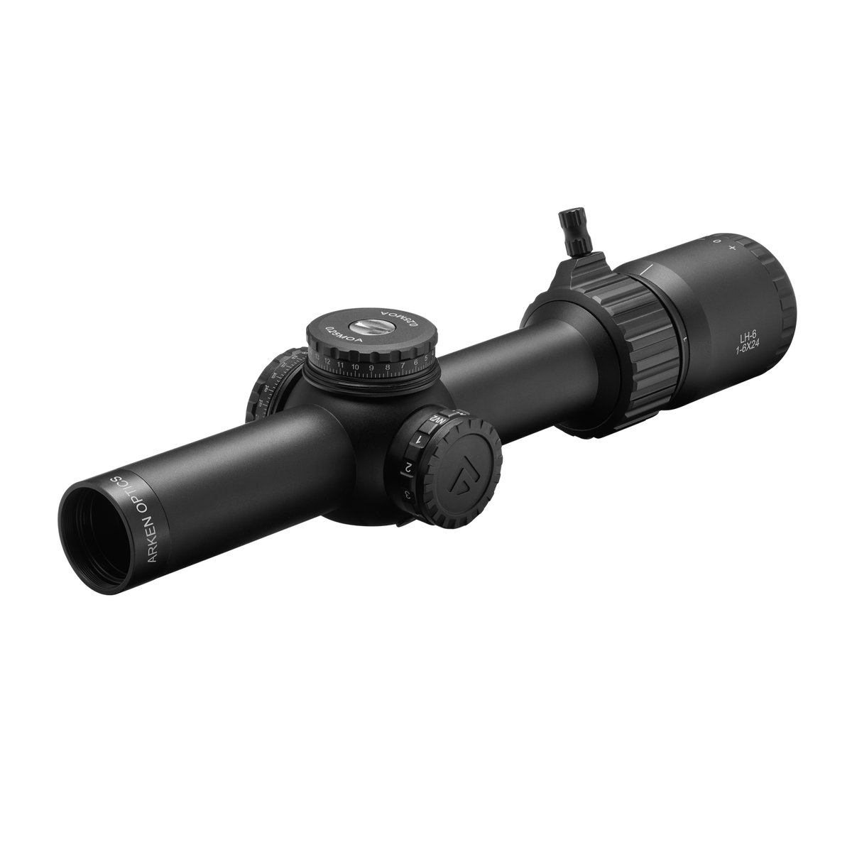Arken Optics LH-6 1-6x24 LPVO SFP KL BOX Belyst Kikarsikte