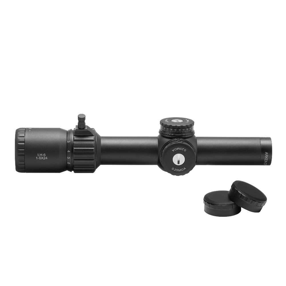 Arken Optics LH-6 1-6x24 LPVO SFP KL BOX Belyst Kikarsikte (bild 7)