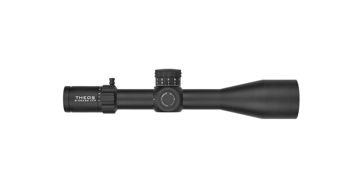 Element Optics Theos 6-36x56 FFP APR-2D Black MRAD Belyst Långhålls Sikte (bild 8)