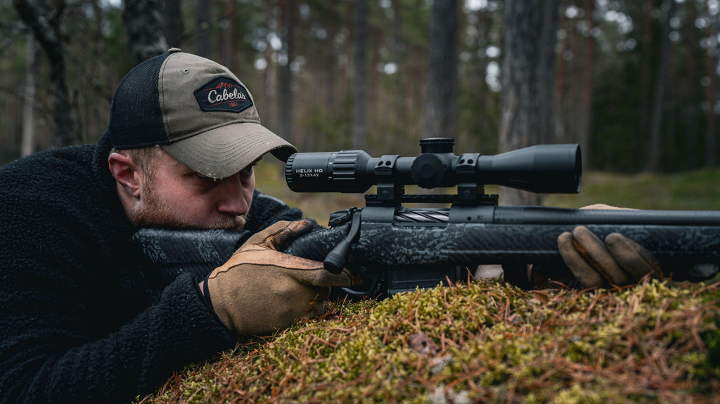 Element Optics Helix HD Compact 2-12x42 Belyst Kikarsikte (bild 2)