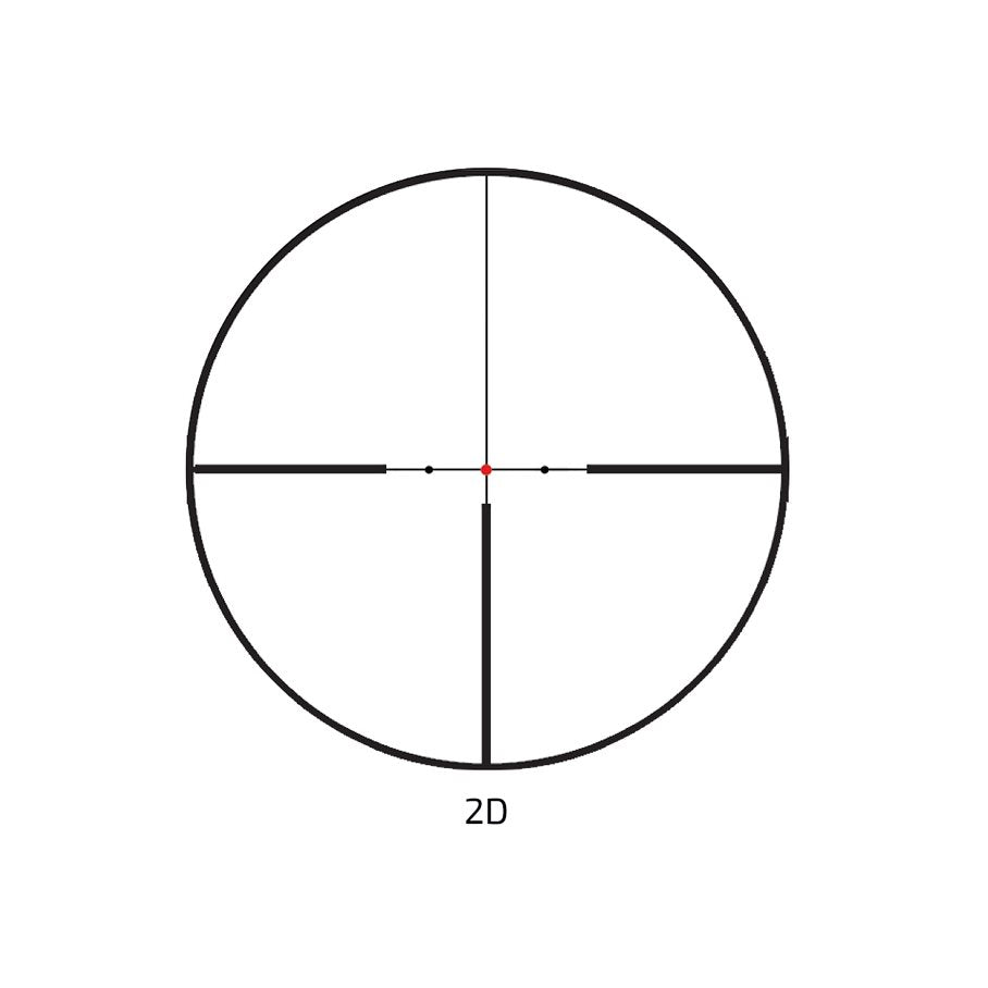 Titanium HD 2,5-15x50 Belyst Kikarsikte