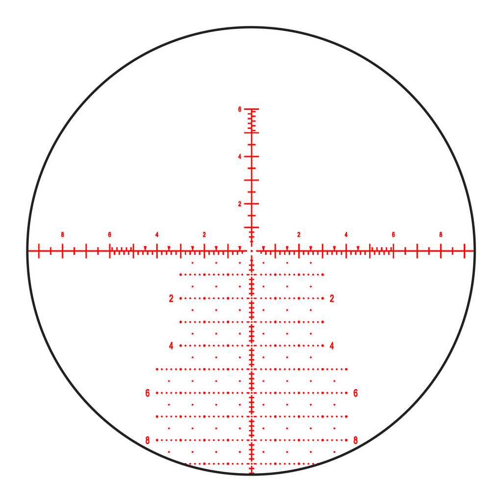 Element Optics Nexus Gen II 4-25x50 FFP MRAD Kikarsikte (bild 6)