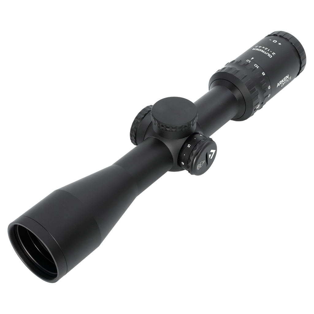 Arken Optics Outrider 2-12x42 FDR Belyst Kikarsikte