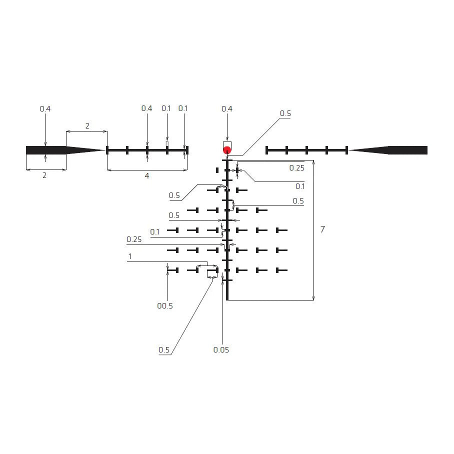 Delta Optical Hornet 1-6x24 belyst kikarsikte